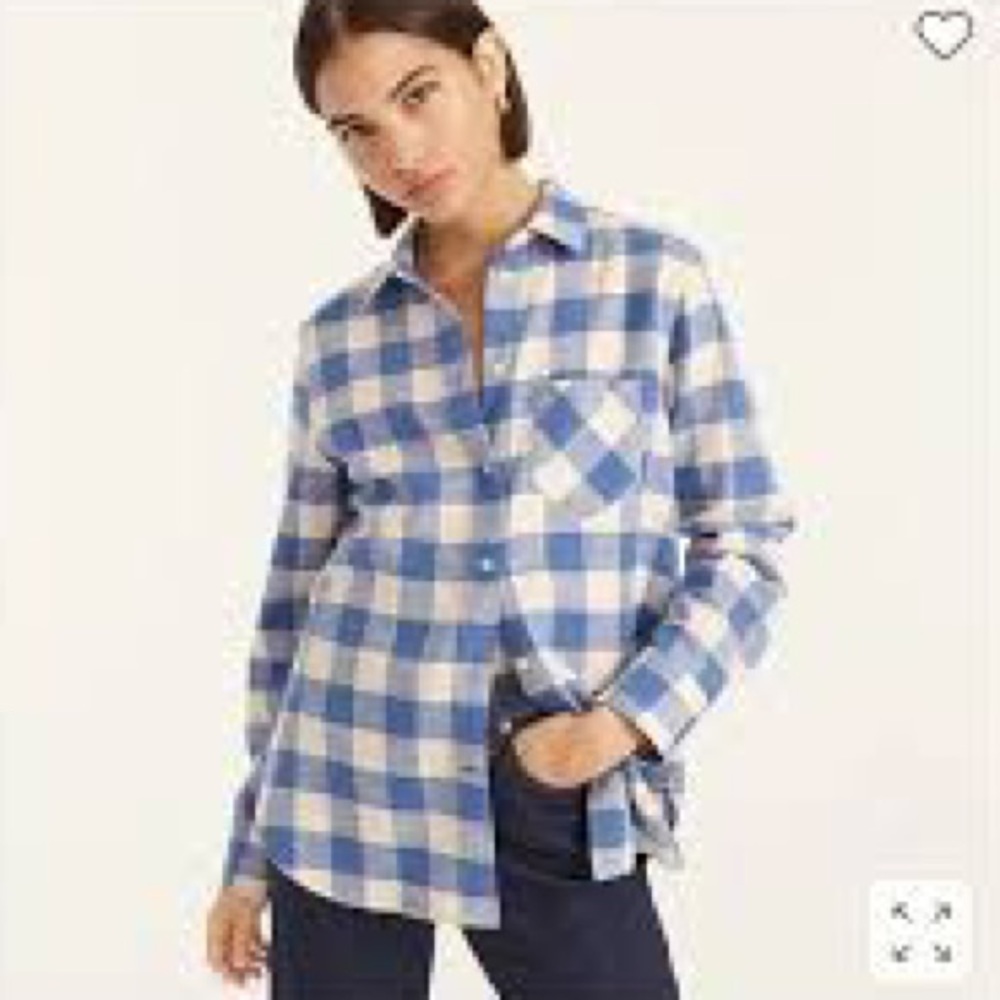 J. Crew Classic-fit shirt in buffalo check flannel